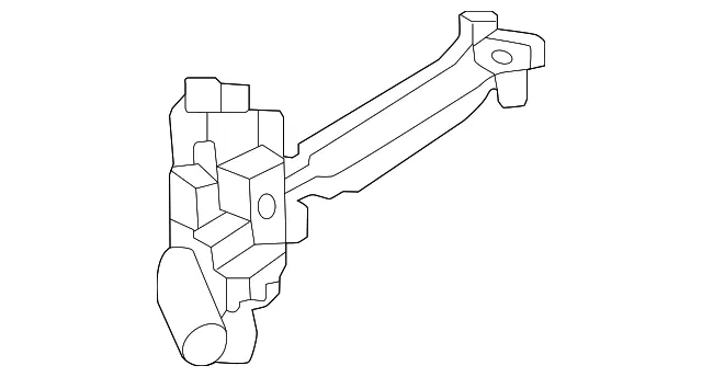 Rear Door Check Link Assembly, Left - Nissan (82431-5MT5A)