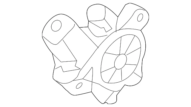 Window Motor - Driver's Side (LH) - Kia (82450-B2010)