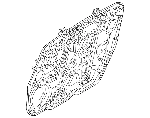 Window Regulator - Kia (82471-CV010)