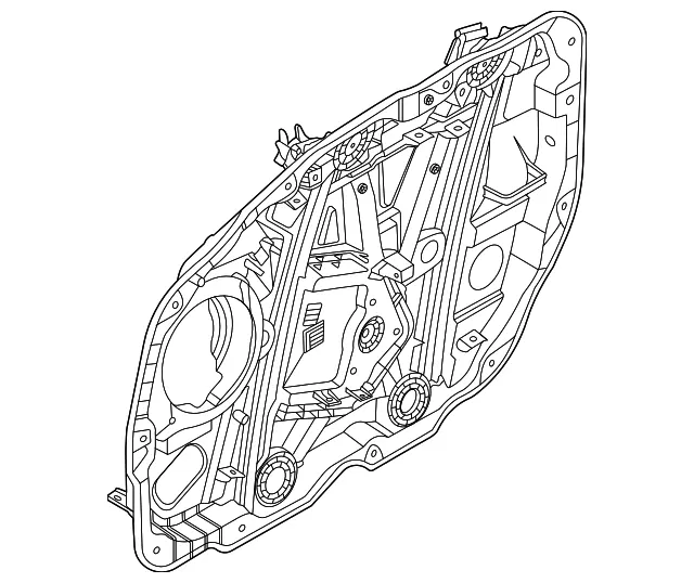 Window Regulator - Kia (82471-L2100)