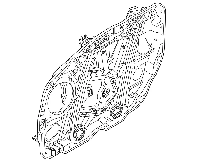 Window Regulator - Kia (82481-R5010)