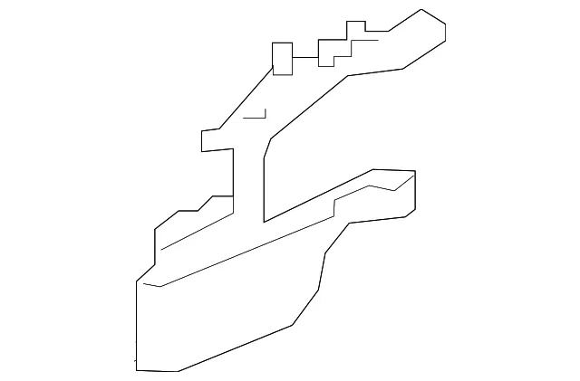 Handle Base Bracket - Driver's Side (LH) - Kia (82485-3T000)