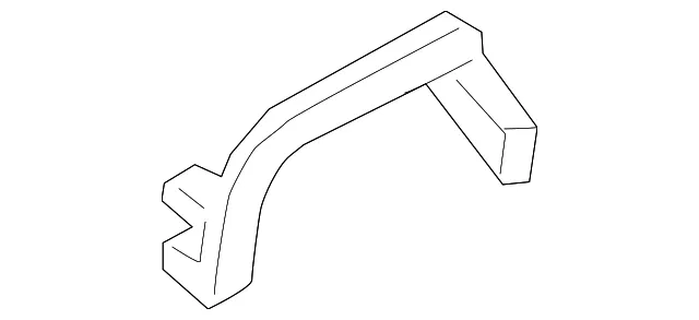 Latch Assembly Bracket - Passenger Side (RH) - Kia (82495-J6000)