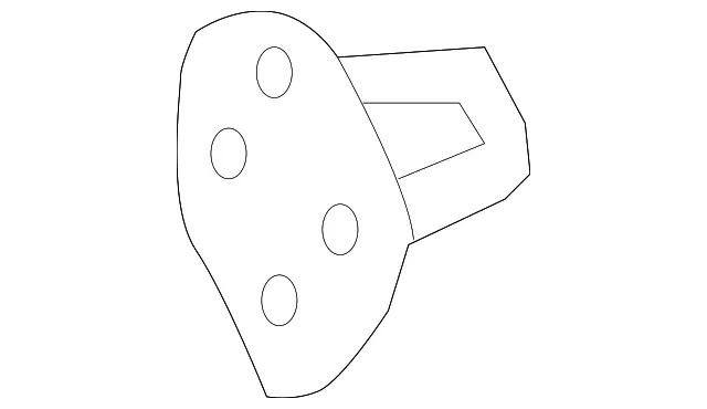 Sliding Door Striker - Nissan (82570-JX00B)