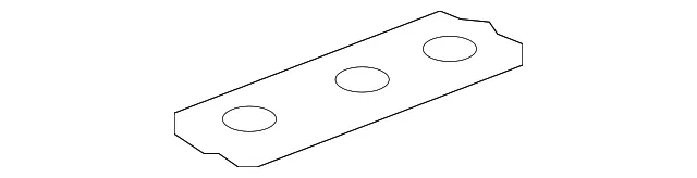 Door Lock Striker Plate Spacer - Nissan (82573-EZ10A)