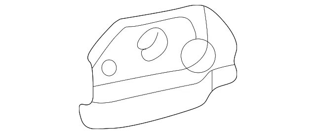 Handle, Inside - Driver's Side (LH) - Kia (82610-38011)