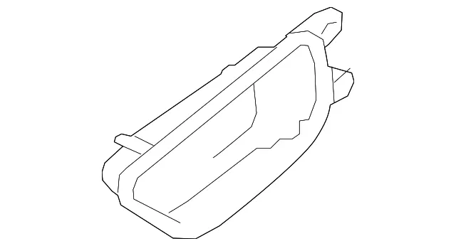 Handle, Inside - Driver's Side (LH) - Kia (82610-A7010CR)