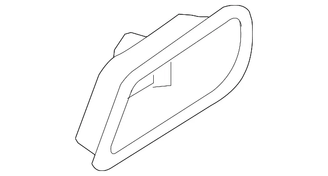 Handle Bezel - Driver's Side (LH) - Kia (82611-1G000RU)