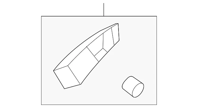 Handle Bezel - Driver's Side (LH) - Kia (82611-2G000D1)
