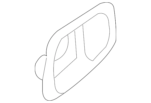 Handle Bezel - Driver's Side (LH) - Kia (82611-4D000DP)