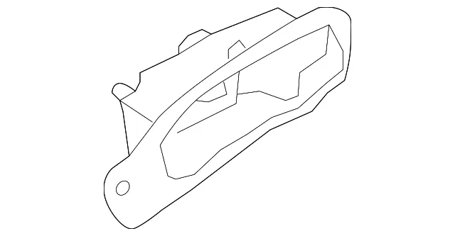 Handle Bezel - Driver's Side (LH) - Kia (82611-A9010GBU)