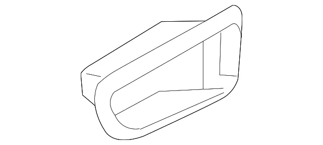 Handle Bezel - Driver's Side (LH) - Kia (82612-3E000WK)