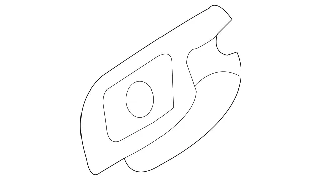 Handle, Inside - Passenger Side (RH) - Kia (82620-4D010)