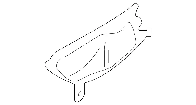 Handle, Inside - Passenger Side (RH) - Kia (82620-J5000SA1)