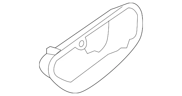 Handle Bezel - Passenger Side (RH) - Kia (82621-A7200WK)