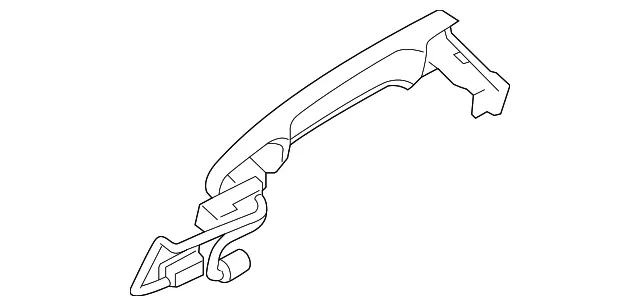Grip Outside Handle (Right) - Nissan (82640-3WC5A)