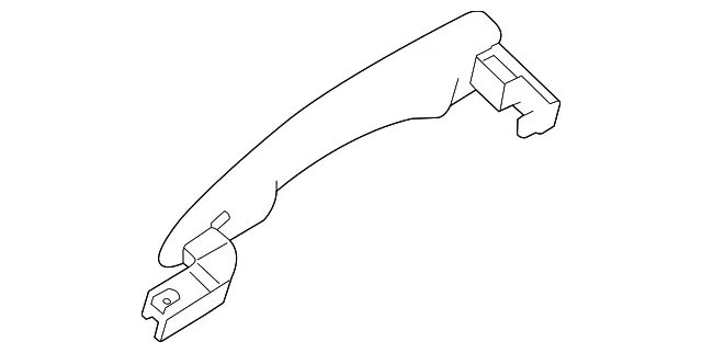 Handle, Outside - Nissan (82640-6TA0B)