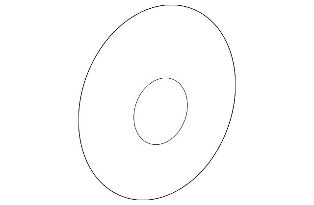 Regulator Handle Escutcheon - Kia (82641-33002XI)
