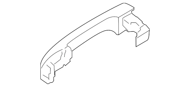 Handle, Outside - Kia (82651-1M050)