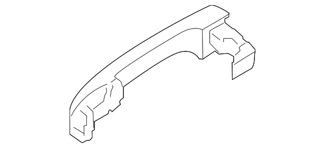 Handle, Outside - Kia (82651-1W100)