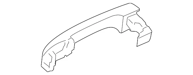 Handle, Outside - Kia (82651-A9710)