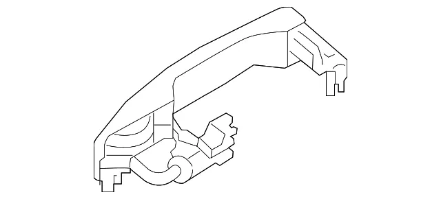 Handle, Outside - Kia (82651-B2010)