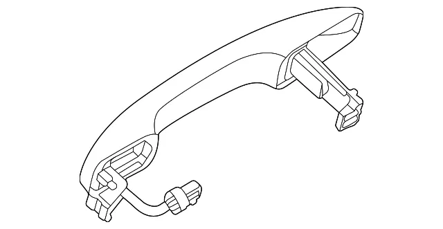 Handle, Outside - Kia (82651-K0210)