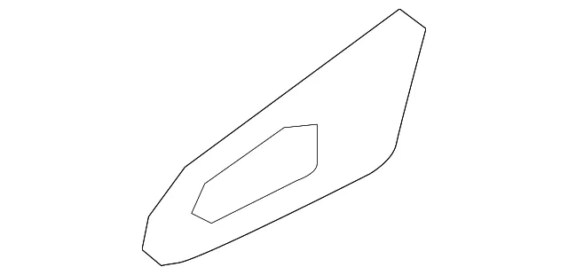 Handle, Outside Gasket - Kia (82653-J5000)