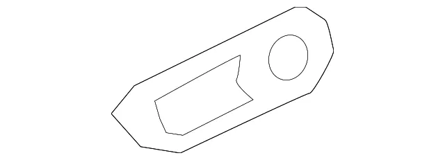 Handle, Outside Pad - Kia (82653-J6000)