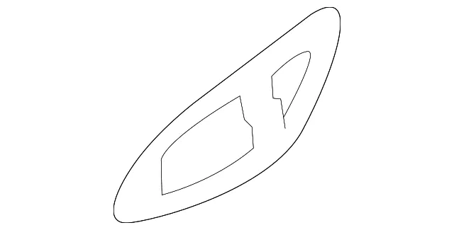 Handle, Outside Pad - Kia (82653-M6000)