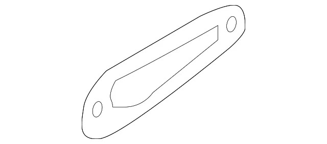 Handle, Outside Pad - Kia (82654-C5000)