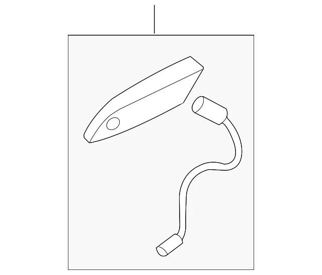 Handle, Outside - Kia (82660-2G020)