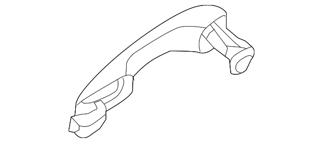 Handle, Outside - Kia (82661-C5710)