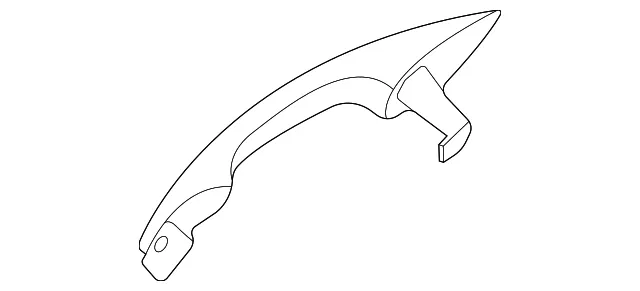 Handle, Outside - Kia (82661-P4800)