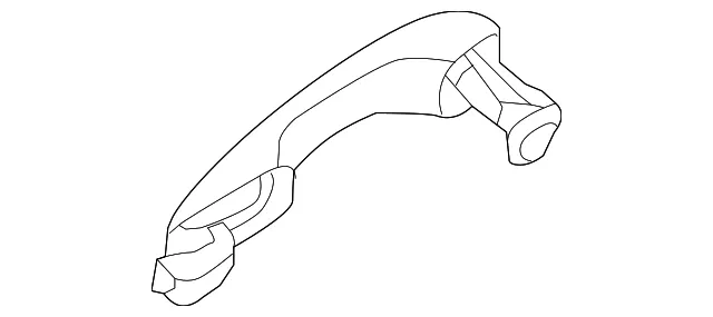 Handle, Outside - Kia (82661-S9800)