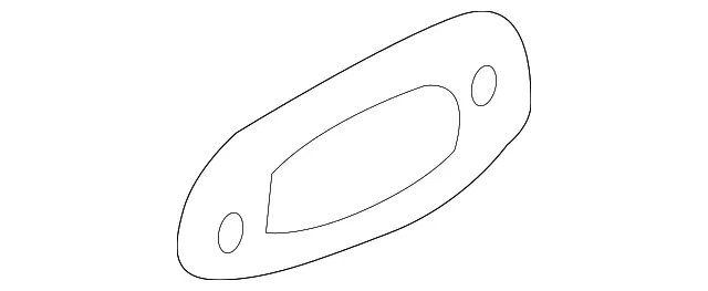 Handle, Outside Pad - Kia (82663-S9000)
