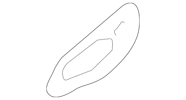 Handle, Outside Gasket - Kia (82664-H8000)