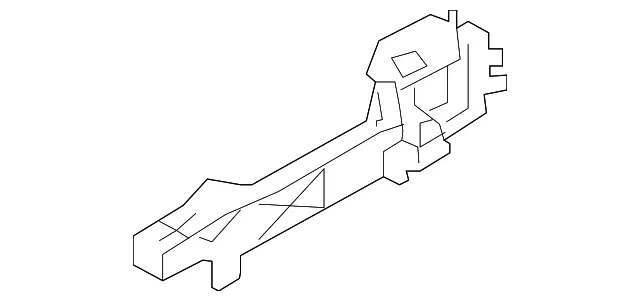Handle Base - Passenger Side (RH) - Kia (82665-A7000)