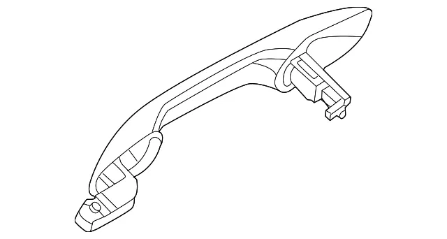 Exterior Door Handle - Nissan (826D0-7KA7A)
