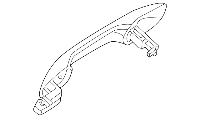 Exterior Door Handle - Nissan (826D3-7LF4A)