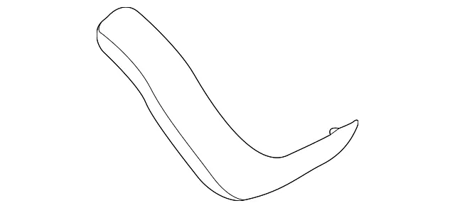 Handle Cover - Driver's Side (LH) - Kia (82712-2P000XMV)