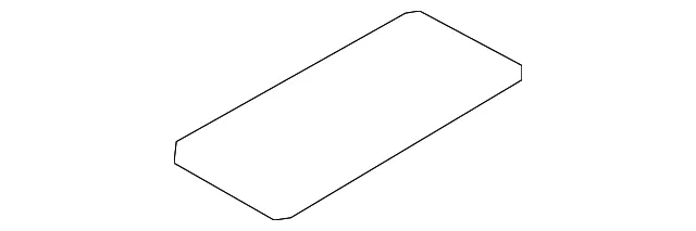 Door Trim Panel Cap - Kia (82714-B2000BF6)