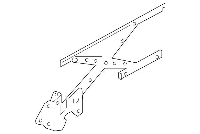 Window Regulator - Driver's Side (LH) - Nissan (82721-5AA0A)