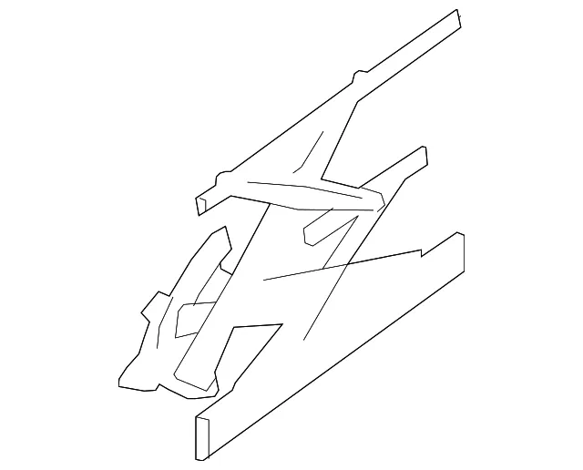 Window Regulator - Driver's Side (LH) - Nissan (82721-6FR0A)
