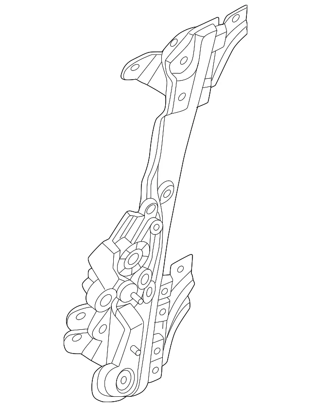 Window Regulator - Nissan (82721-7BA0A)