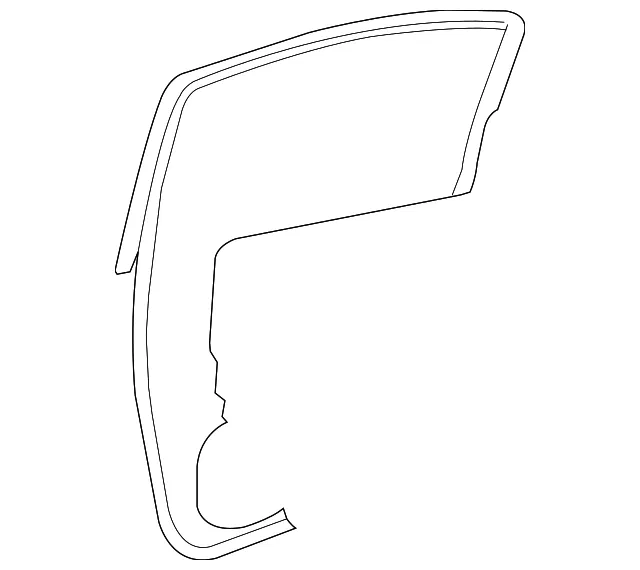 Door Weather-Strip - Driver's Side (LH) - Nissan (82831-ZX60A)