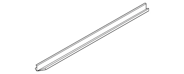 Rear Door Rubber Seal, Left - Nissan (82835-7BA0A)