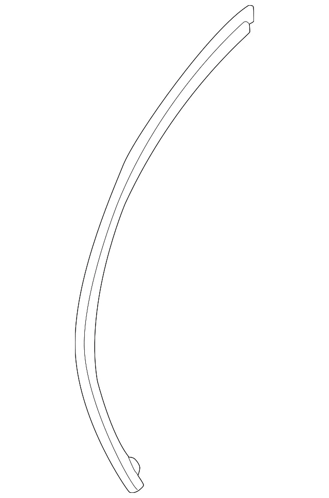 Rear Door Partition Seal, Right - Nissan (82838-7BA2A)