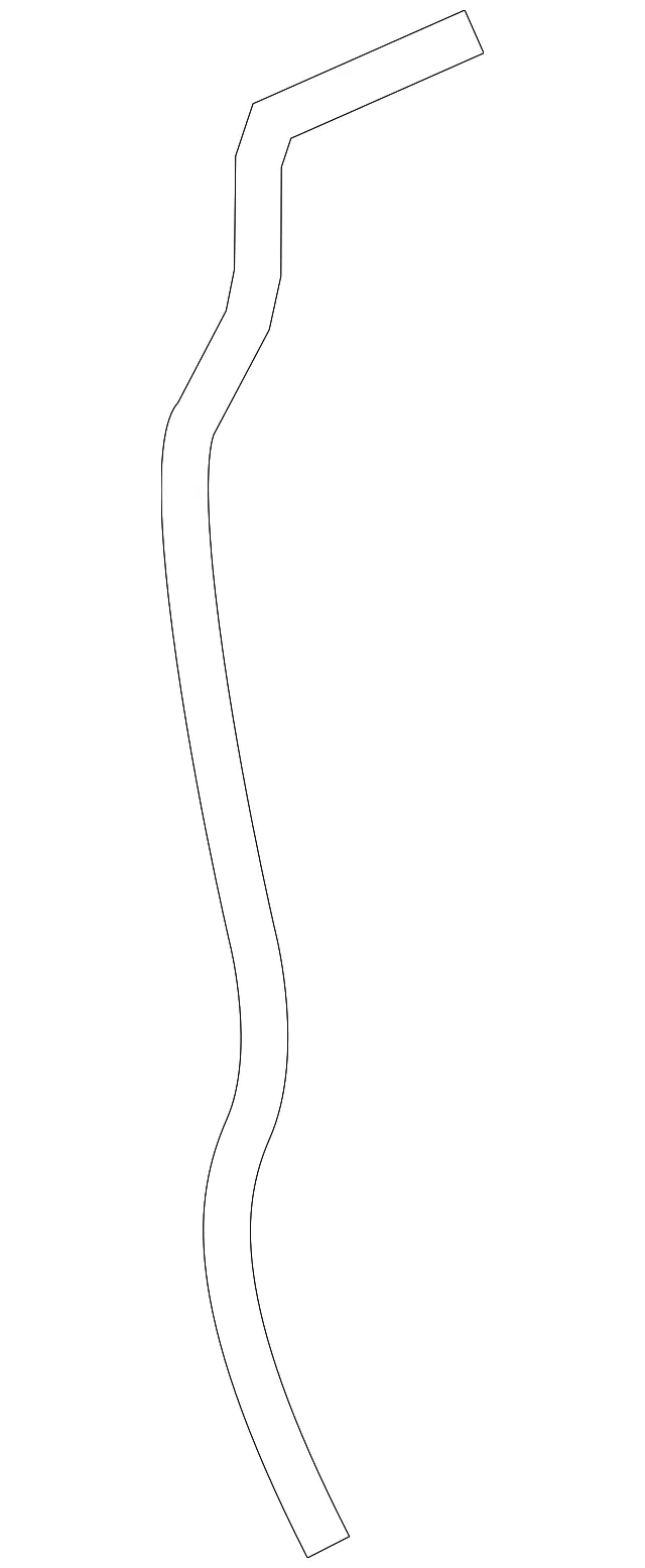 Rear Door Partition Seal, Left - Nissan (82839-7BA1A)