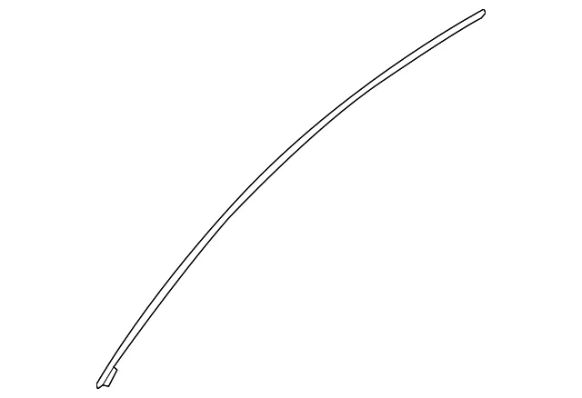 Upper Molding - Driver's Side (LH) - Kia (82850-F6000)